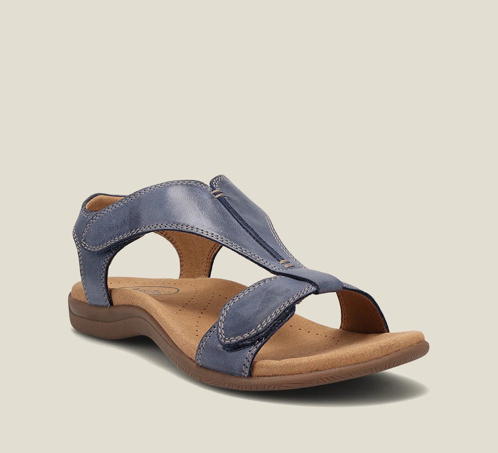 Women’s Sandals – Ergonomic Fit – Adjustable Velcro Straps – Cushioned Breathable Footbed