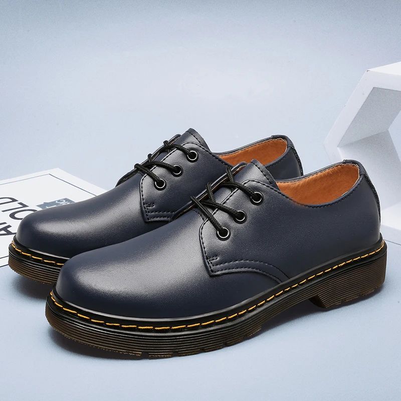 Men’s Oxford Shoes – Smooth Leather – Classic Fit – Lace-Up Formal Design