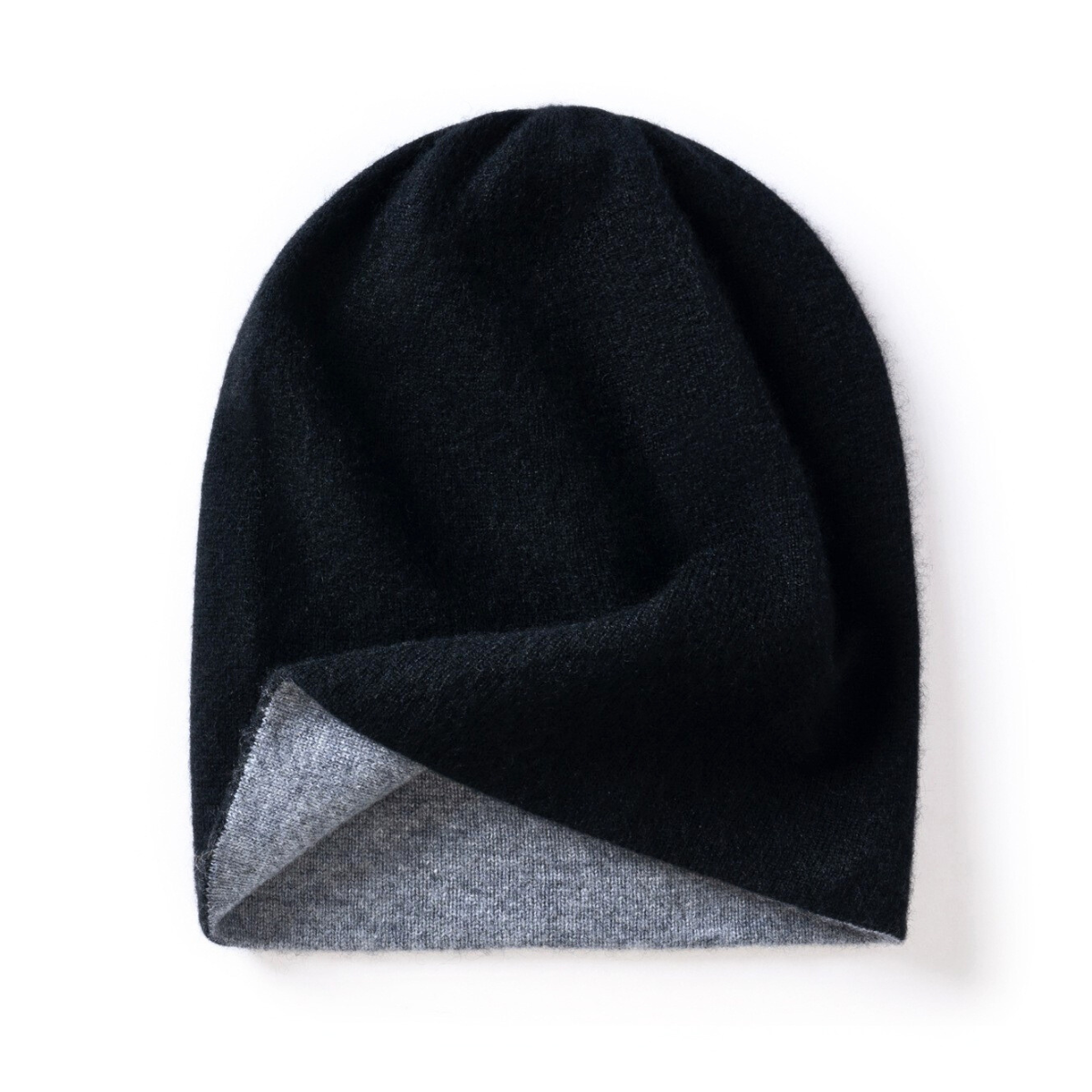 Theodore Ribbed Reversible Beanie | Relaxed Fit Solid Beanie