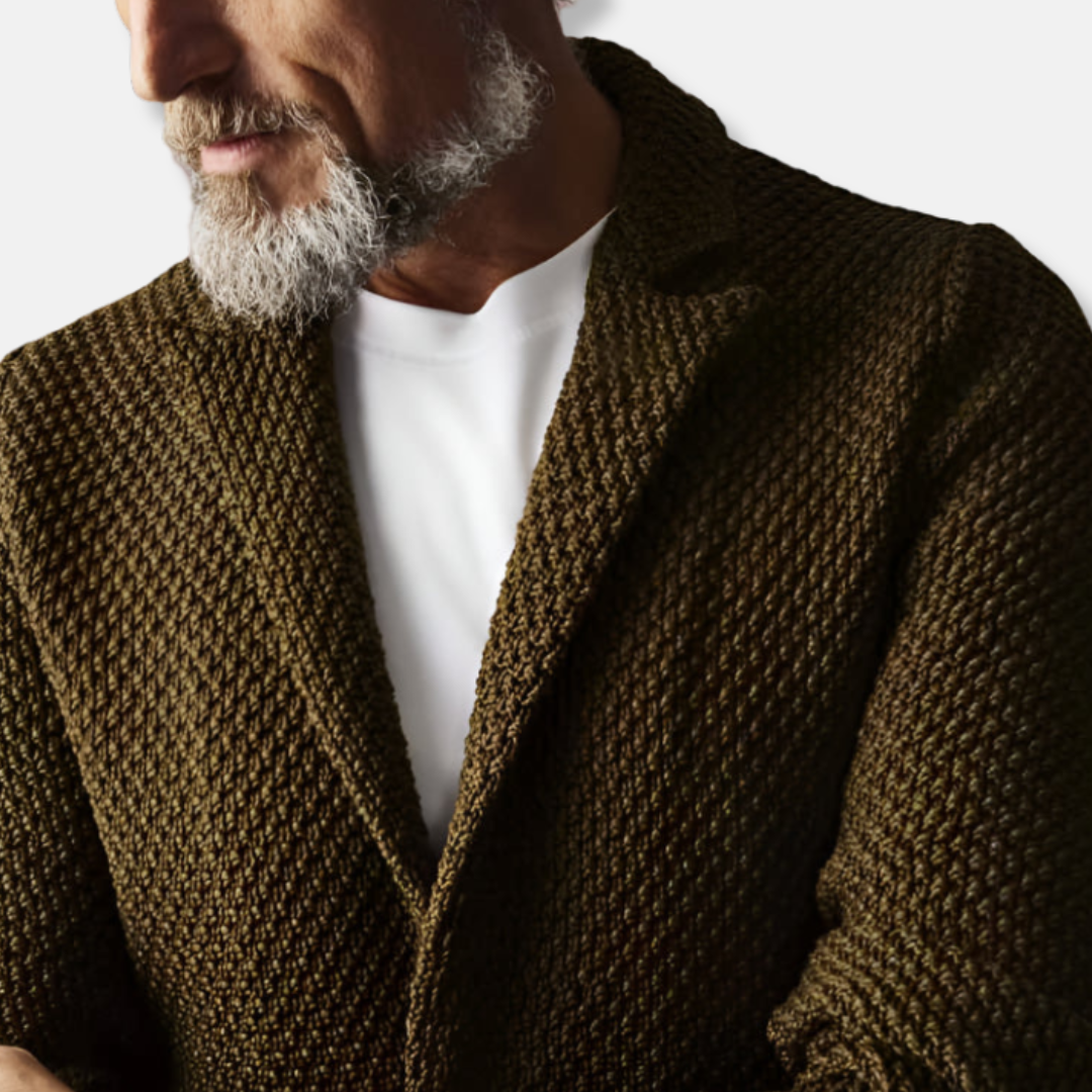 Joshua Tailored Fit Blazer | Notched Lapel Patch Pocket Blazer