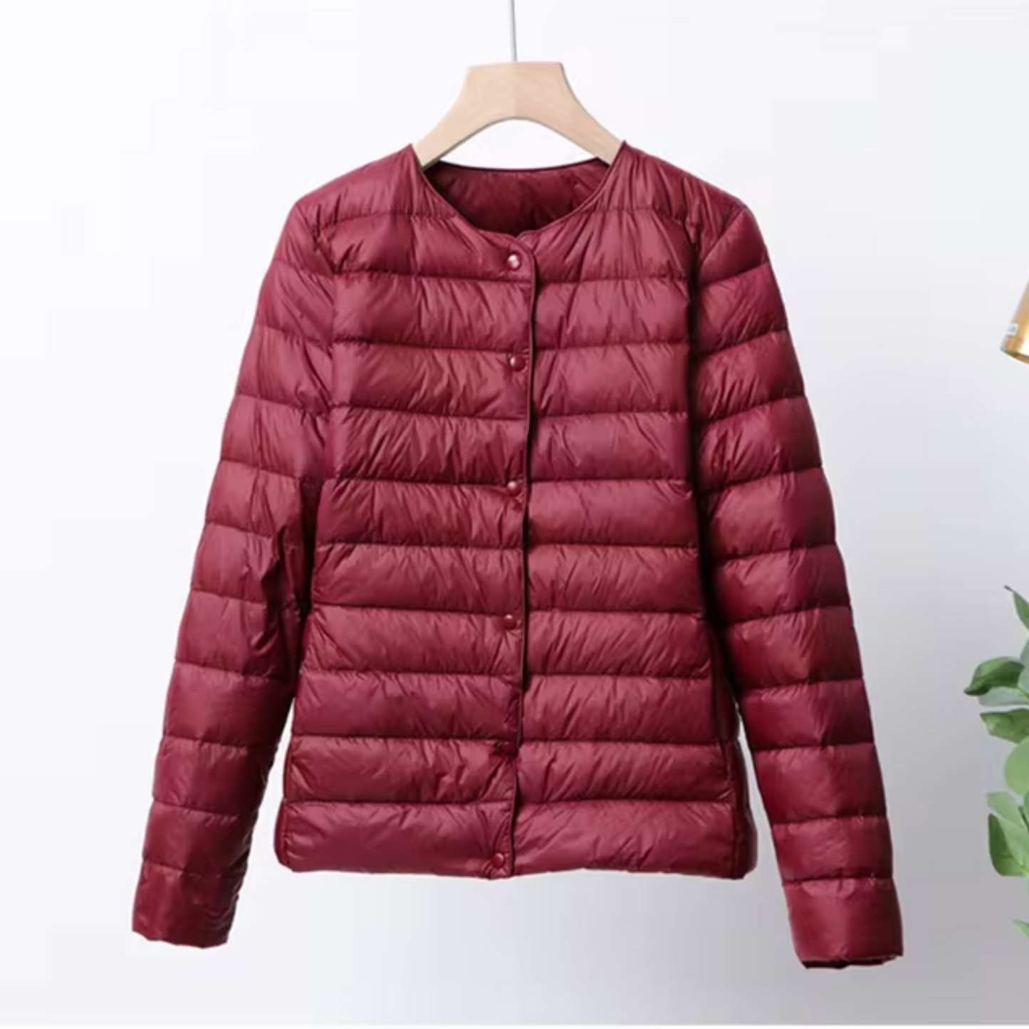 Larah Slim Fit Quilted Down Jacket