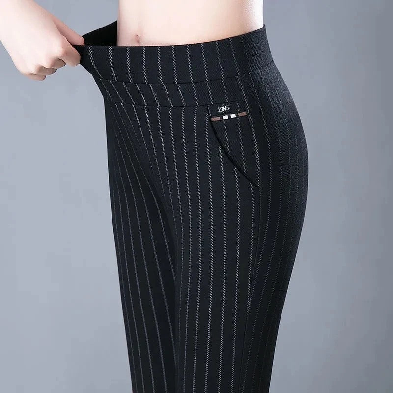 Women’s High-Waisted Leggings – Slim Fit – Stretch Fabric – Faux Pocket Detail