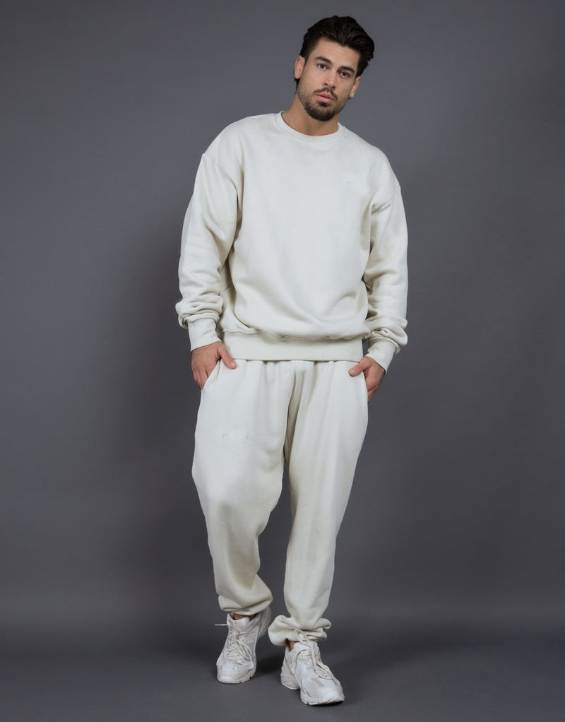 Men’s Tracksuit Set – Cotton – Relaxed Fit – Ribbed Cuffs – Casual Wear