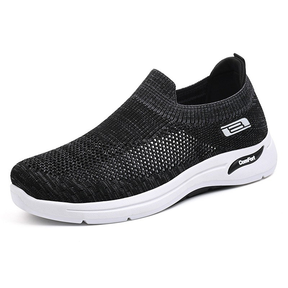 Men’s Casual Shoes – Breathable Mesh – Slip-On – Lightweight Low-Cut Athleisure