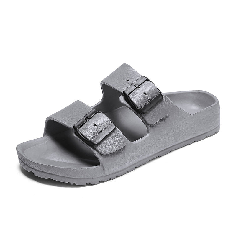 Men’s Sandals – Adjustable Buckle Straps – Cushioned Sole – Open Toe Casual Fit