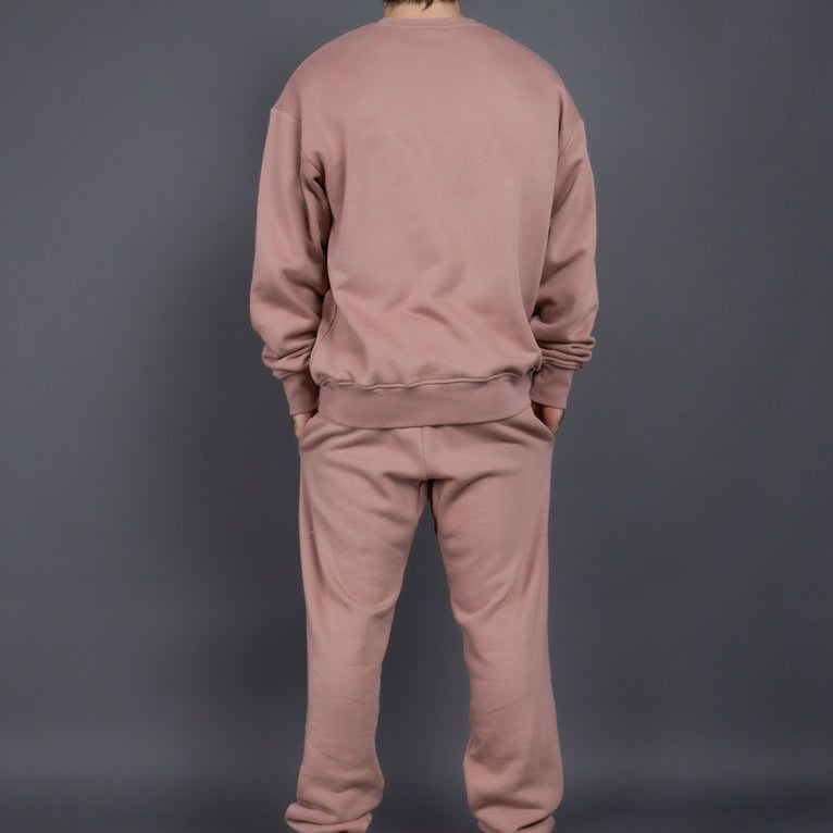 Men’s Tracksuit Set – Cotton – Relaxed Fit – Ribbed Cuffs – Casual Wear