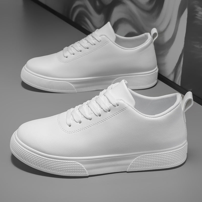 Men’s Slip-On Skate Shoes – Synthetic Leather – Low Top – Rubber Sole – Casual Fit