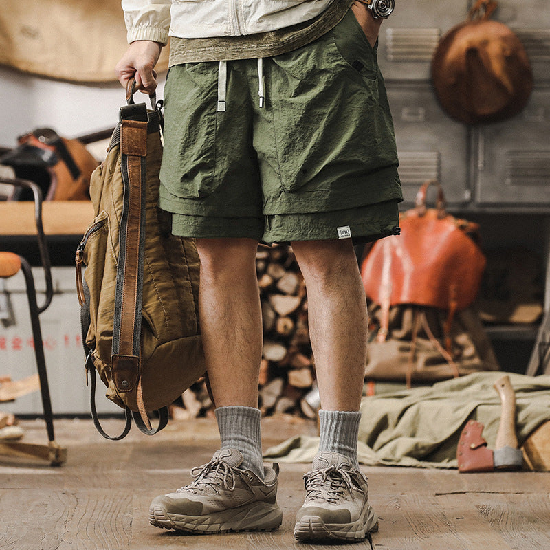 Men’s Cargo Shorts – Relaxed Fit – Lightweight Quick Dry Fabric – Breathable Mesh Panels