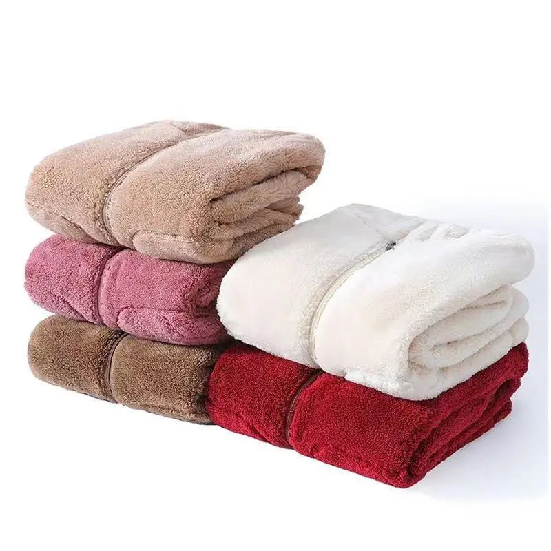 Olivia Relaxed Fit Full-Zip Hoodie | Hooded Zip Front Hoodie