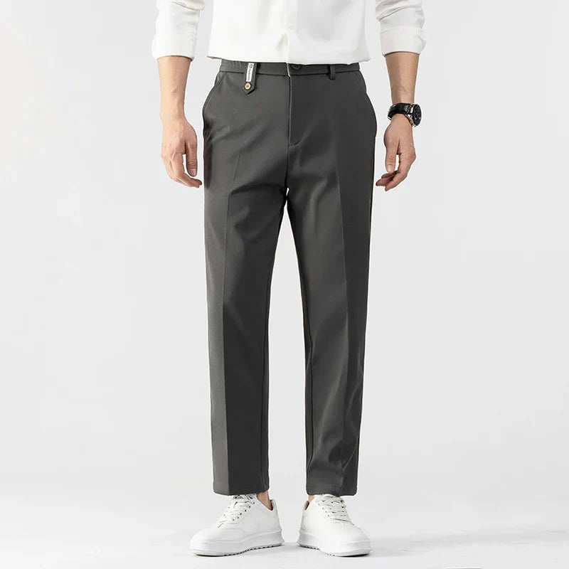 Men’s Trousers – Slim Fit – Tailored Cut – Lightweight Fabric – Business Casual