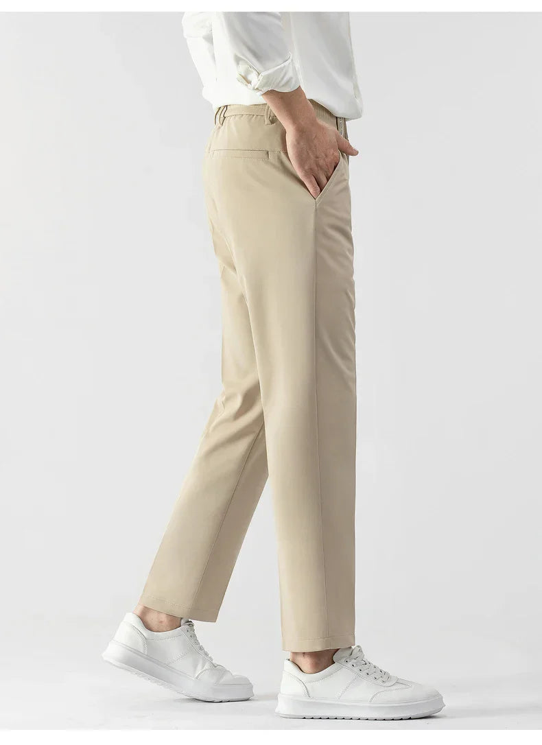 Men’s Trousers – Slim Fit – Tailored Cut – Lightweight Fabric – Business Casual