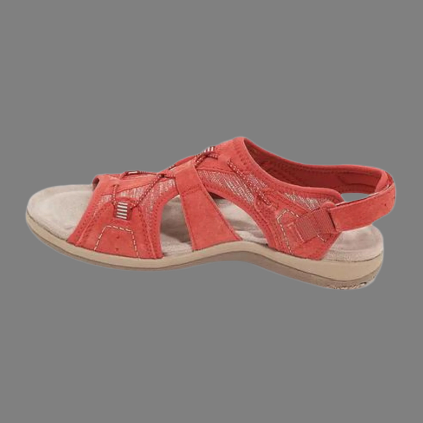 Women’s Orthopedic Sandals – Adjustable Fit – Cushioned Insole – Open Toe Design