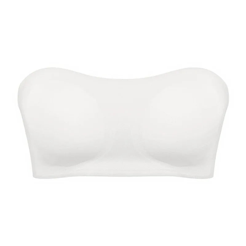 Women’s Strapless Bra – Push Up Support – Seamless Silhouette – Breathable Blend