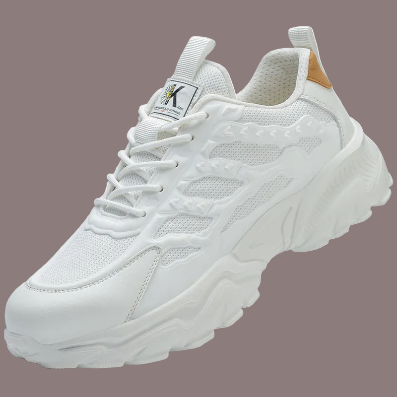 Men’s Utility Sneakers – Breathable Mesh – Supportive Chunky Fit – Rugged Grip Outsole