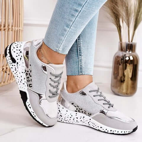 Women’s Trainers – Athletic Fit – Textured Upper – Chunky Sole