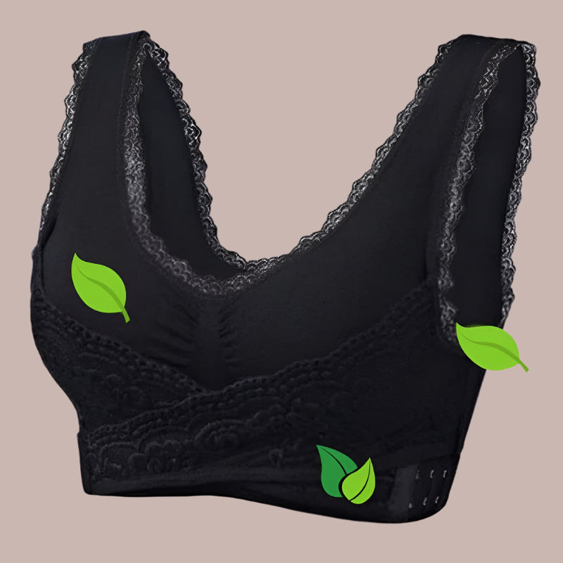 Women’s Support Bra – Full Coverage – Posture Enhancing – Seamless Lace Design