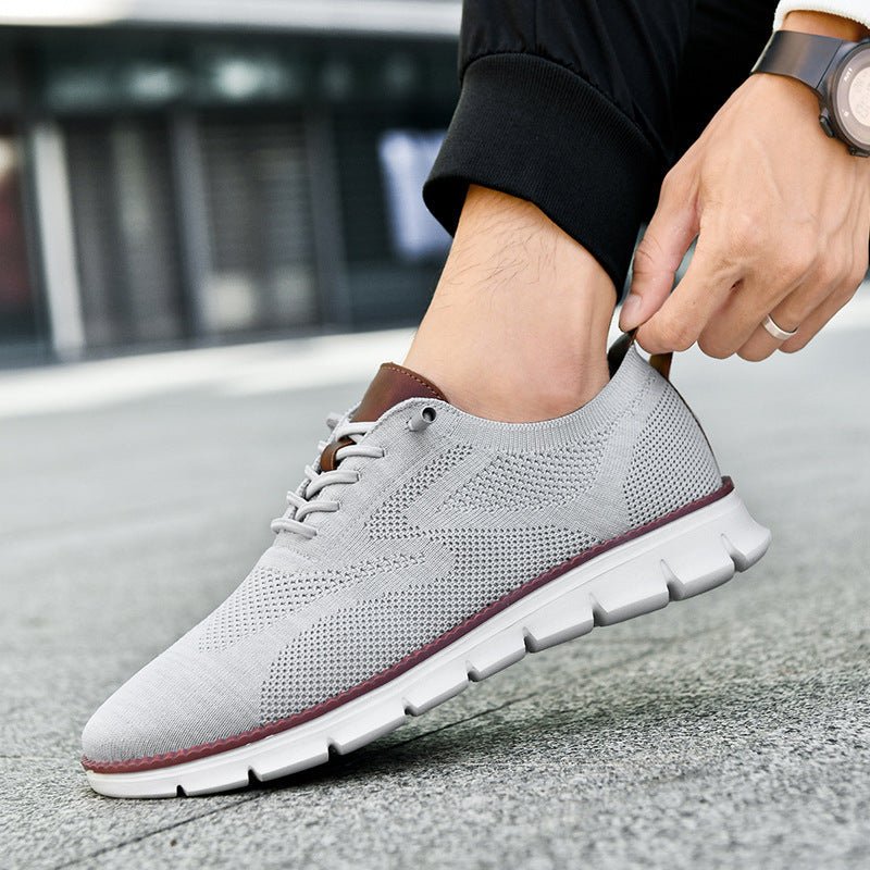Men’s Trainers – Soft Knit Upper – Flexible Sole – Casual Fit