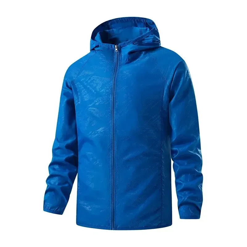 Men’s Jacket – Regular Fit – Woven with Hood – Zipper Front – Casual Outdoor
