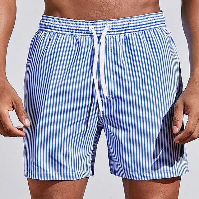 Men’s Swim Shorts – Quick-Dry Breathable Blend – Regular Fit – Mid-Thigh Length