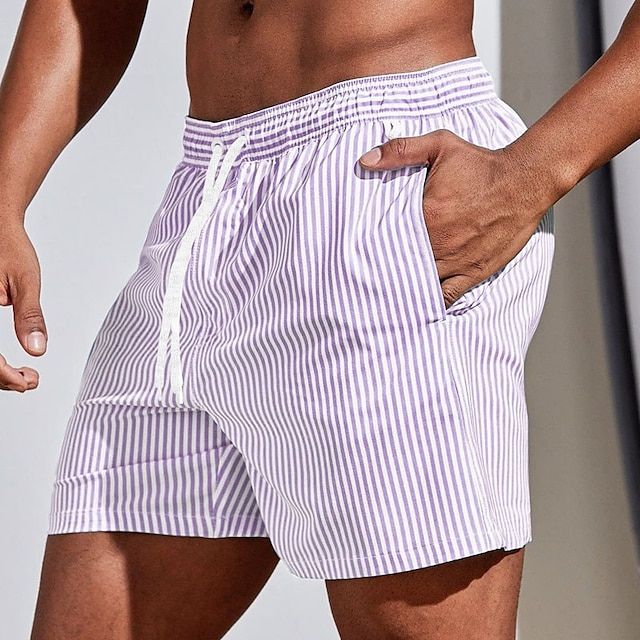 Men’s Swim Shorts – Quick-Dry Breathable Blend – Regular Fit – Mid-Thigh Length