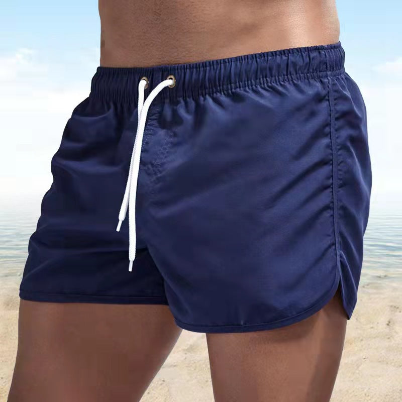 Men’s Swim Trunks – Relaxed Fit – Quick-Dry Breathable Fabric – Mid-Thigh Length