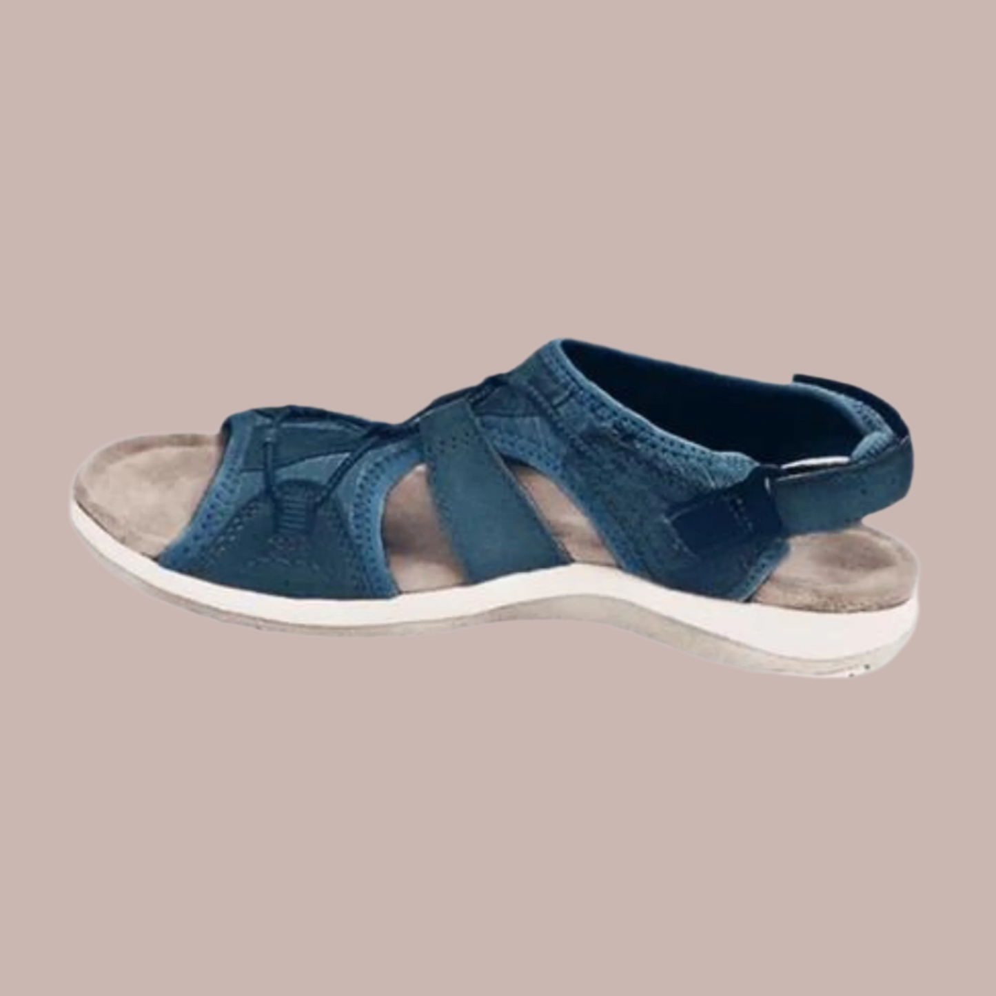 Women’s Orthopedic Sandals – Adjustable Fit – Cushioned Insole – Open Toe Design