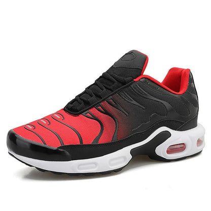 Men’s Running Shoes – Breathable Mesh – Air Cushion Sole – Low Top – Athletic Fit
