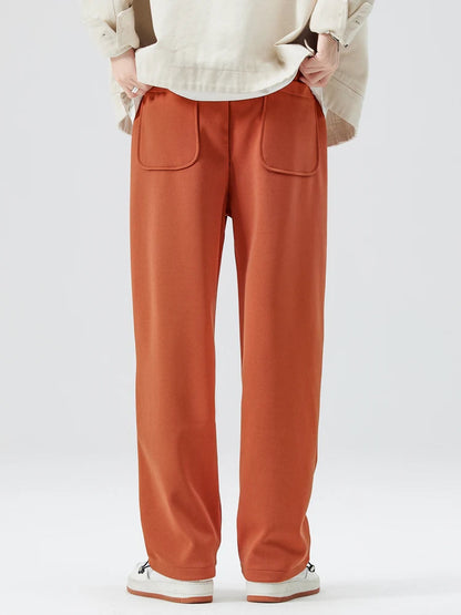 Theodore Wide-Leg Trouser | Pleated Belted Side Pockets Trouser