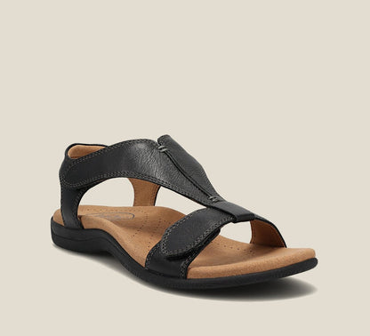 Women’s Sandals – Ergonomic Fit – Adjustable Velcro Straps – Cushioned Breathable Footbed