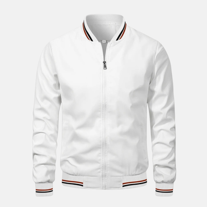 Leo Bomber Jacket | Relaxed Fit Hip-Length Jacket