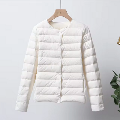 Larah Slim Fit Quilted Down Jacket