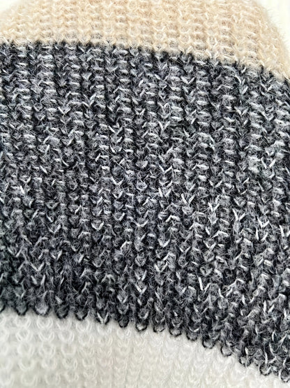 Women's Knit Sweater Dress - Soft Fabric - Relaxed Fit - Long Sleeve Crew Neck