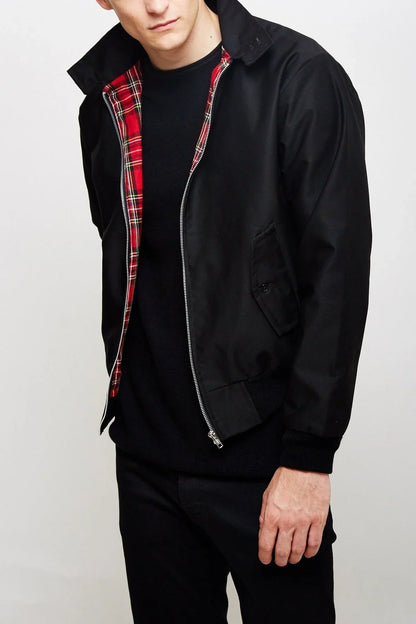 Men’s Jacket – Cotton Blend – Regular Fit – Zip Front – Ribbed Trim – Casual Wear
