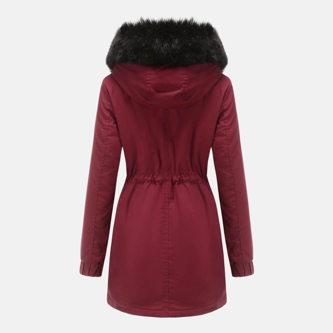 Rosie Parka Jacket | Hooded Longline Fit Jacket