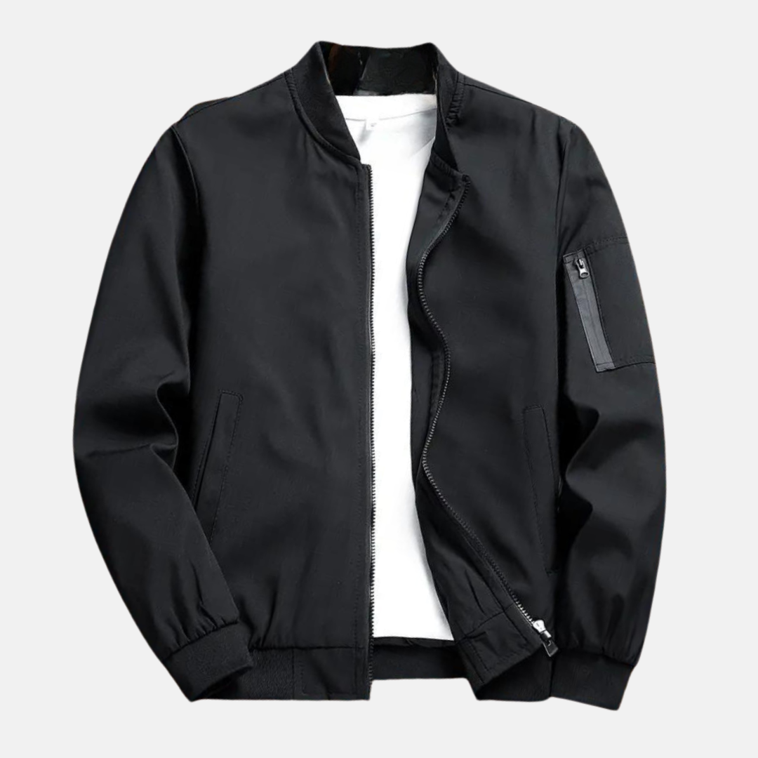 Sebastian Bomber Jacket | Relaxed Fit Casual Jacket