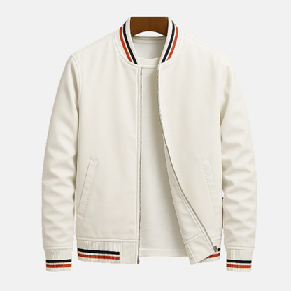 Men’s Bomber Jacket – Regular Fit – Zip-Up with Ribbed Trim and Pockets