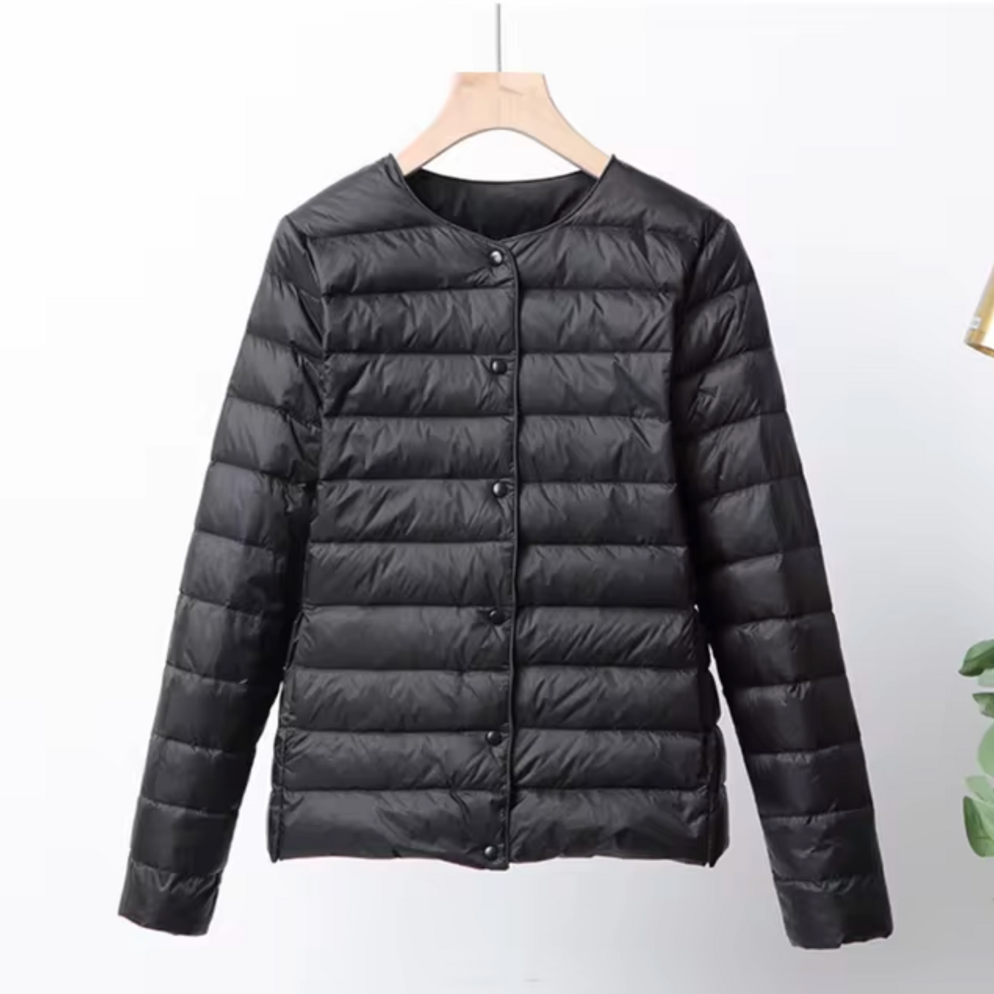 Larah Slim Fit Quilted Down Jacket