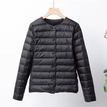 Larah Slim Fit Quilted Down Jacket