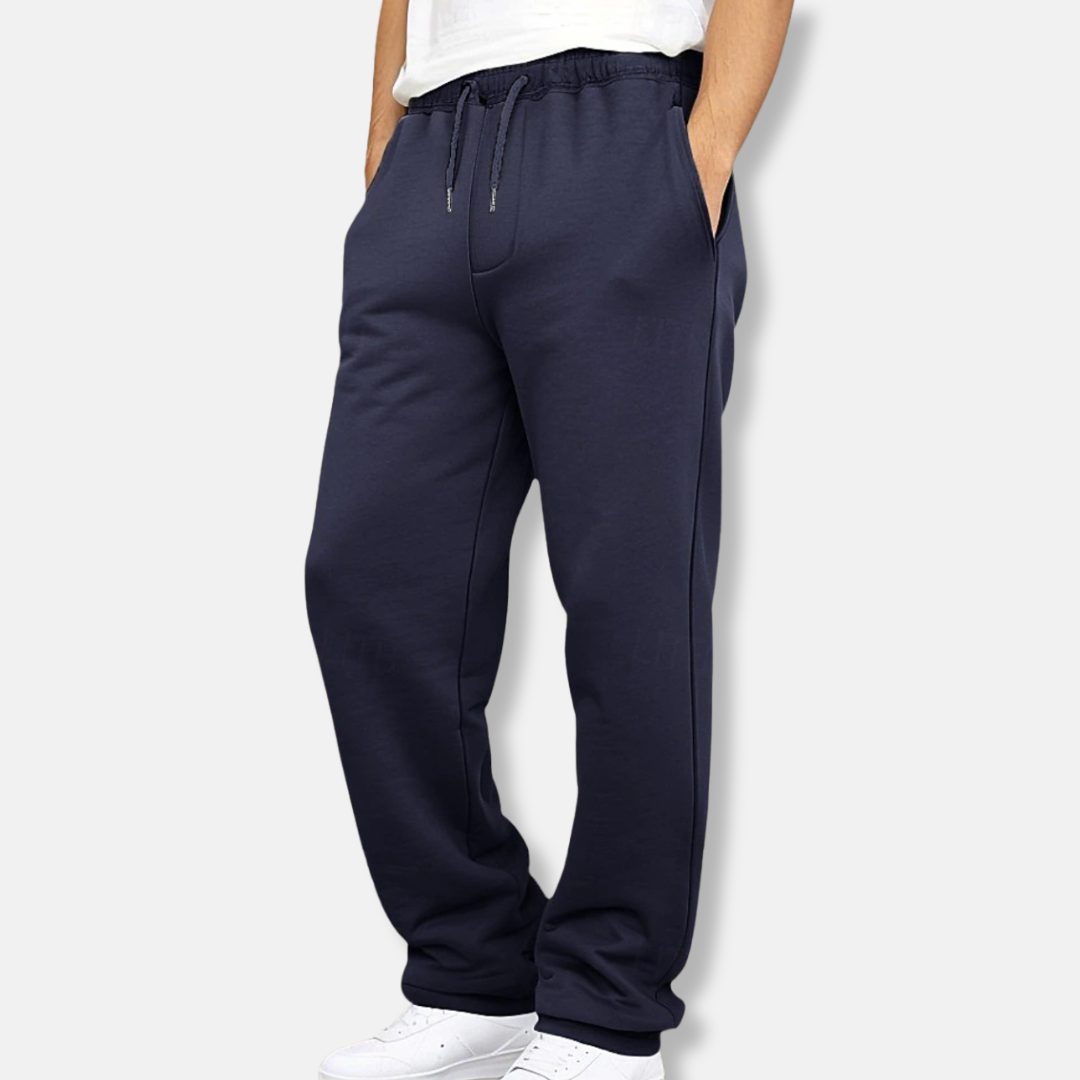 Sebastian Relaxed Fit Sweatpants | Drawstring Waist Lounge Sweatpants