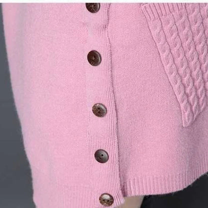 Aurora Relaxed Fit Sweater Dress | Crewneck Long Sleeve Sweater Dress