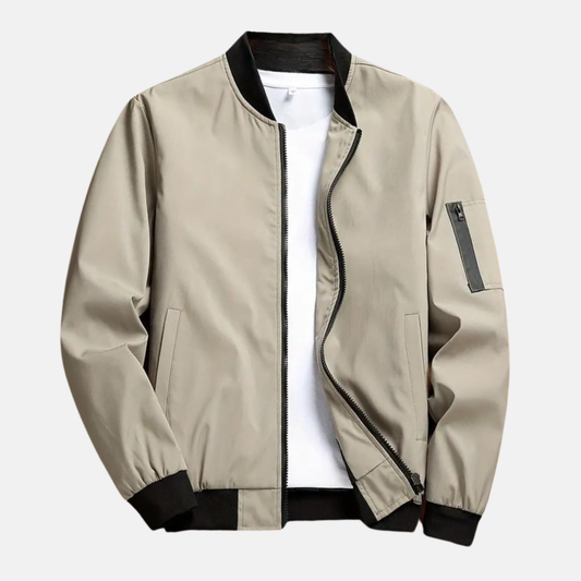 Sebastian Bomber Jacket | Relaxed Fit Casual Jacket