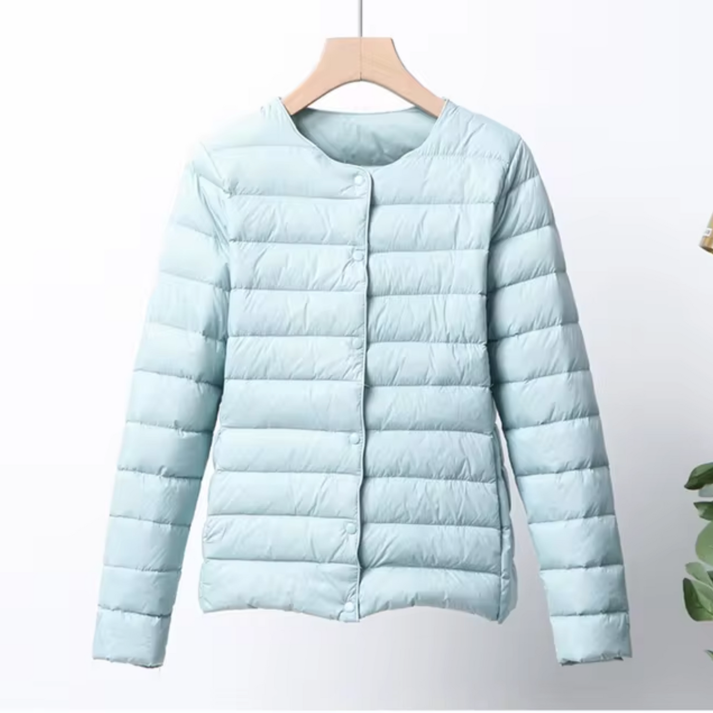 Larah Slim Fit Quilted Down Jacket
