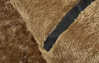 Leo Hooded Quilted Parka | Fur Trim Button Front Parka