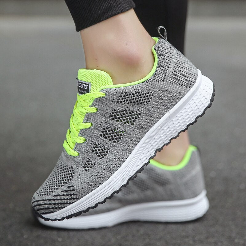 Women’s Walking Shoes – Orthopedic Support – Breathable Mesh – Cushioned Sole