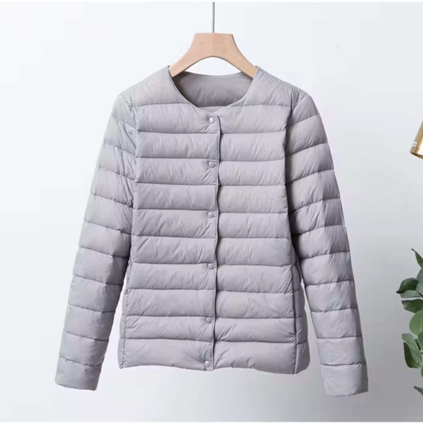 Larah Slim Fit Quilted Down Jacket