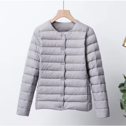 Larah Slim Fit Quilted Down Jacket