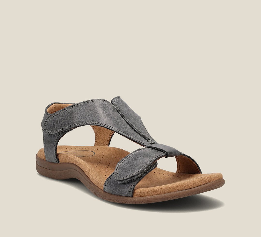 Women’s Sandals – Ergonomic Fit – Adjustable Velcro Straps – Cushioned Breathable Footbed