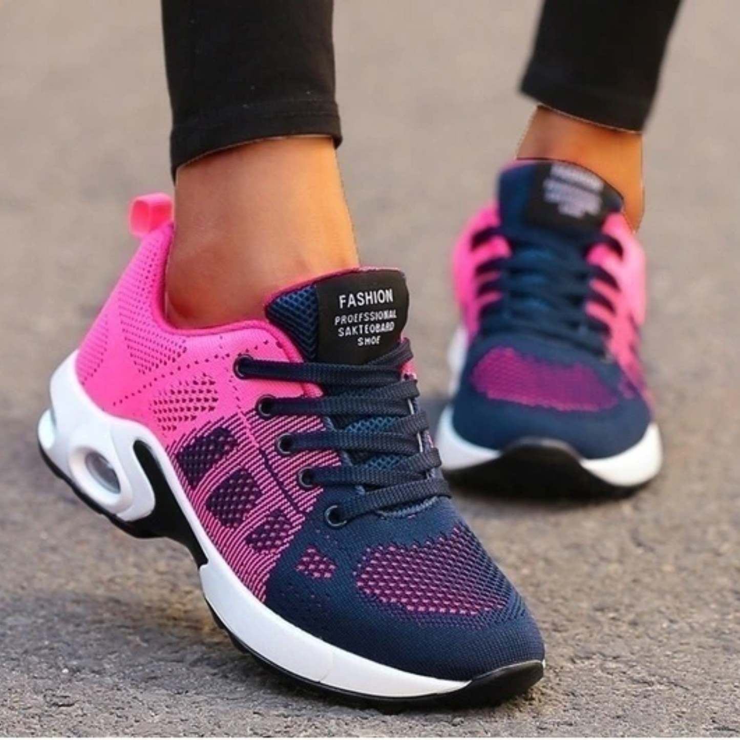 Women’s Running Shoes – Orthopedic Support – Breathable Mesh – Cushioned Sole