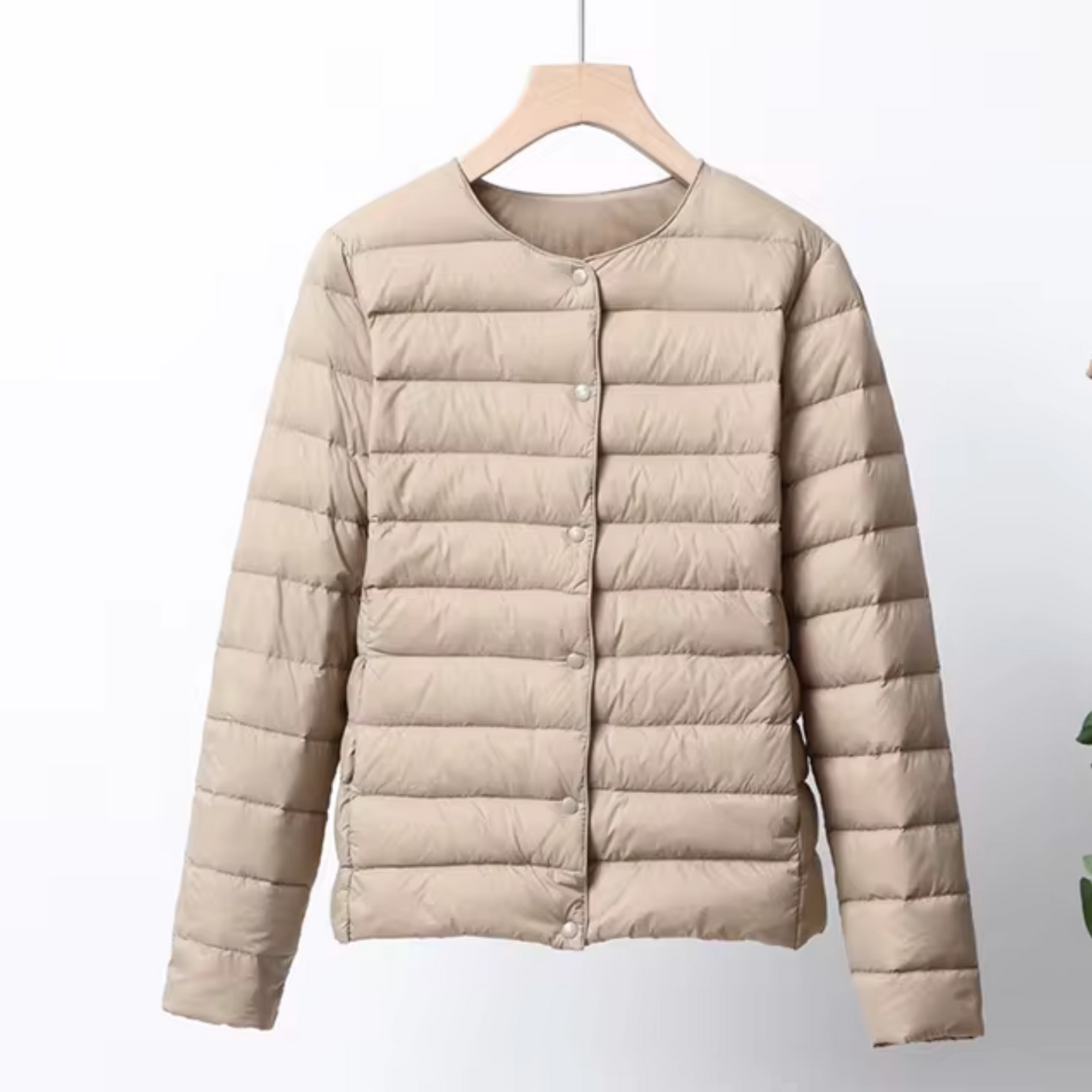 Larah Slim Fit Quilted Down Jacket