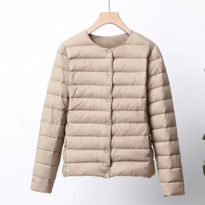 Larah Slim Fit Quilted Down Jacket